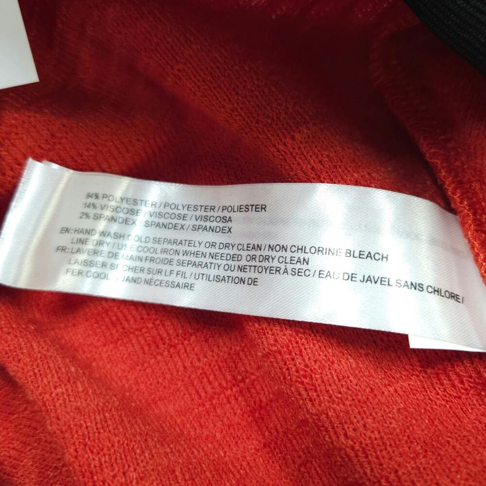 NWT B.O.G.‎ Band of the Free Renee Bodycon Ribbed Pencil Skirt Sz. M [8-10] Rust - Picture 9 of 11